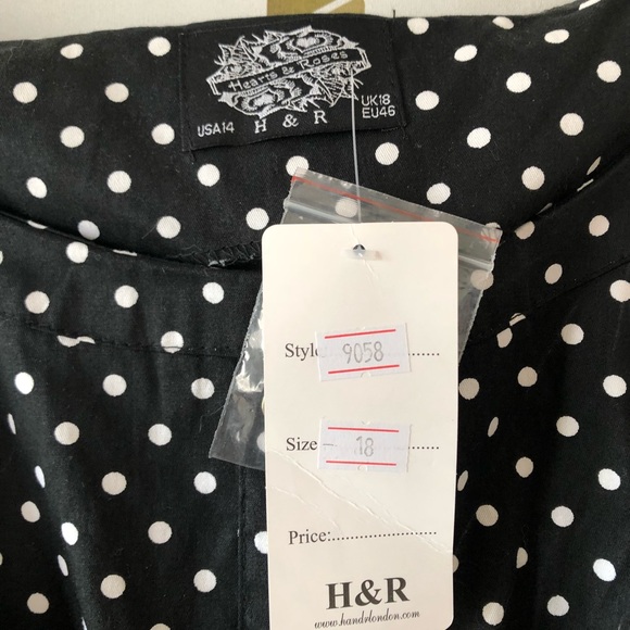 Pin up style ModCloth polka dot dress - Picture 2 of 3